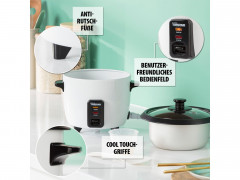Tristar Tristar Reiskocher Reiskocher 0.6L, Reis fur bis zu 3 Personen  Рисоварка Tristar рисоварка 0,6л, рис на 3 персоны