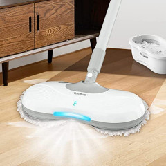 Redkey Redkey Akku-Wischmopp M1, 60,00 W, beutellos,Trennung von Frisch- und Abwasser, kabelloser Elektro-Mopp, selbstreinigender Wischmopp, LED, 2200 mAh  Redkey Cordless Mop M1, 60,00 Вт, без мешка, разделение пресной и сточной воды, беспроводная электр