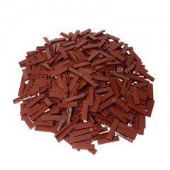 LEGO LEGO 1x4 Fliesen Rotbraun - 250 Stuck - Reddish brown 2431 Плитки LEGO 1x4 красновато-коричневые — 250 штук — красновато-коричневые 2431