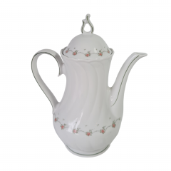 Чайник винтажный Winterling Roslau Bavaria с цветочками, фарфор, 27 см, 1970-80гг.