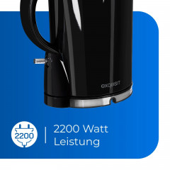 exquisit exquisit Wasserkocher WK 3102 swi, 1,7 l, 2200 W  изысканный чайник WK 3102 swi, 1,7 л, 2200 Вт