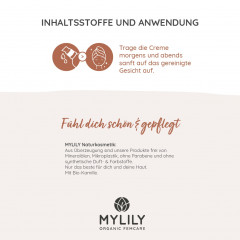 MYLILY Gesichtscreme fur unreine Haut mit Hyaluron 50ml  Крем для лица для нечистой кожи с гиалуроном 50мл