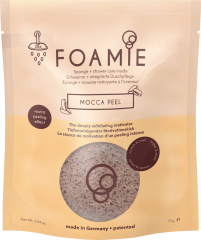 Foamie Schwamm mit Duschpflege Mocca Peal Губка для ванной Кофе Мокка, 1 шт.