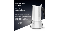 Bialetti Bialetti Venus, Espressomaschine silber, 10 Tassen  silber Bialetti Venus, кофемашина для эспрессо, серебро, 10 чашек