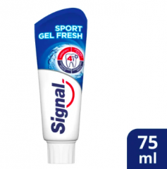 Signal Zahnpasta Sport Gel fresh Сигнал Зубная паста гель с насыщенным вкусом мяты , 75 мл