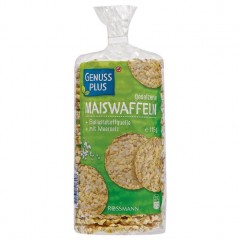 GENUSS PLUS gesalzene Maiswaffeln 115 г